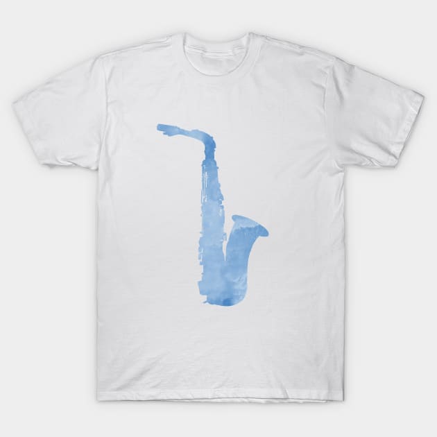 Saxophone T-Shirt by TheJollyMarten